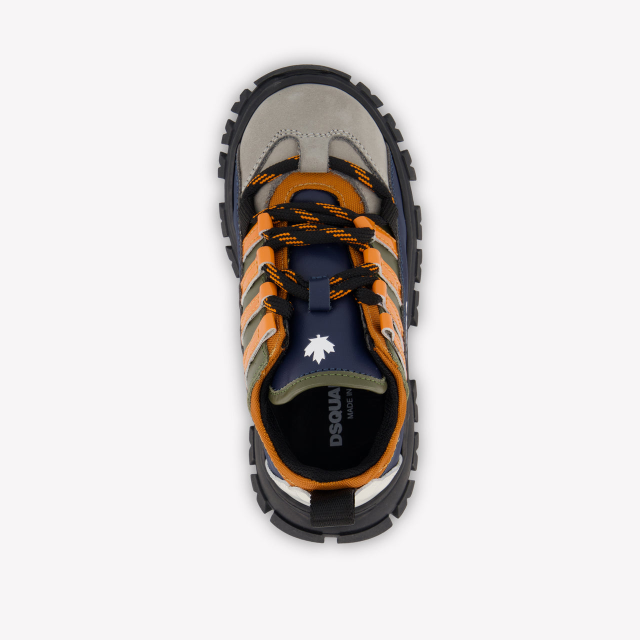 Dsquared2 Unisex Sneakers In Orange