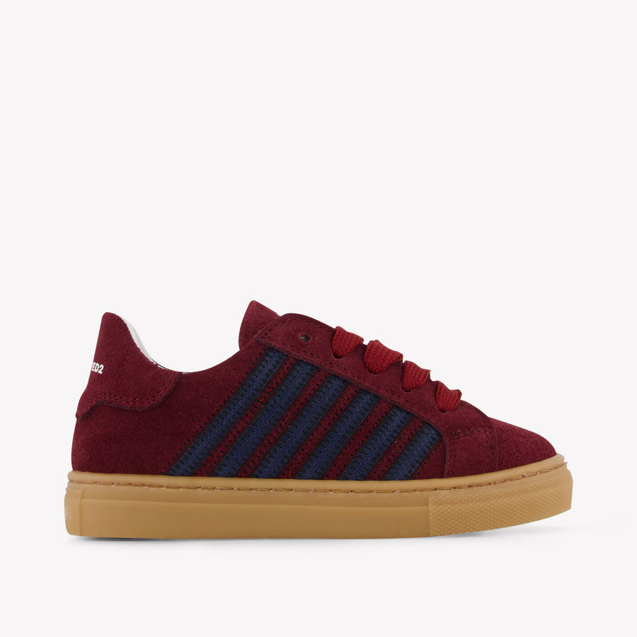 Dsquared2 Unisex Kids Sneakers in Bordeaux