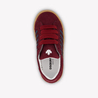 Dsquared2 Unisex Sneakers In Bordeaux