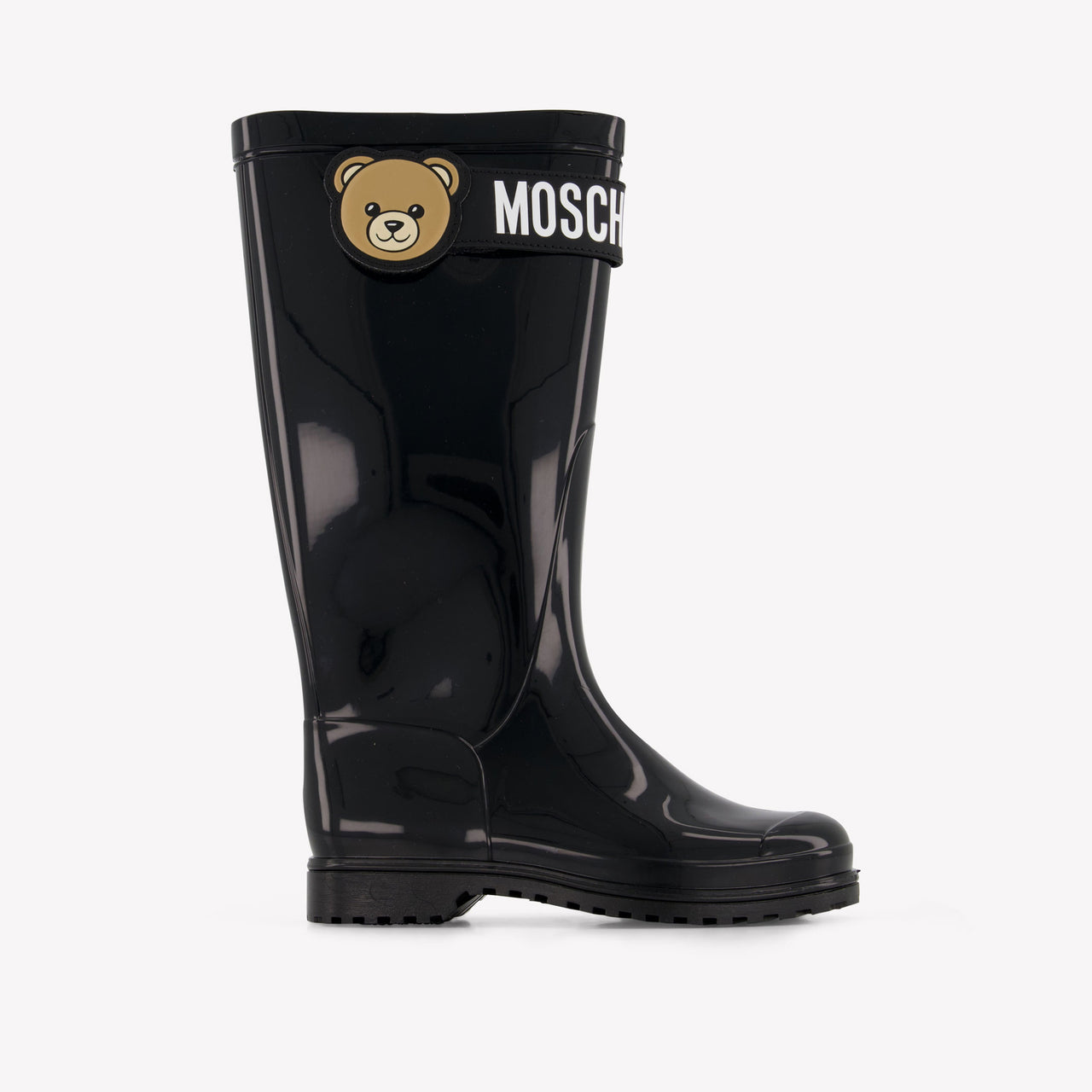 Moschino Girls Boots In Black