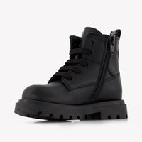 Moschino Kids Unisex Boots In Black