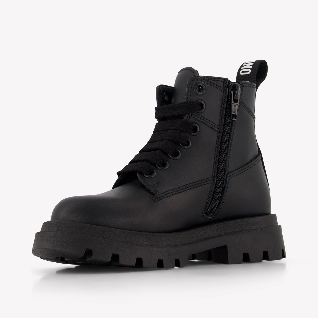 Moschino Unisex Laarzen In Zwart