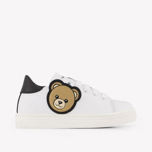 Moschino Unisex Sneakers In Wit