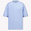 EA7 Kids Boys T-Shirt In Light Blue