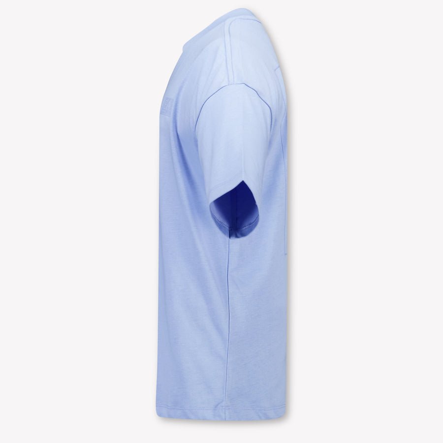 EA7 Kinder Jongens T-Shirt In Licht Blauw