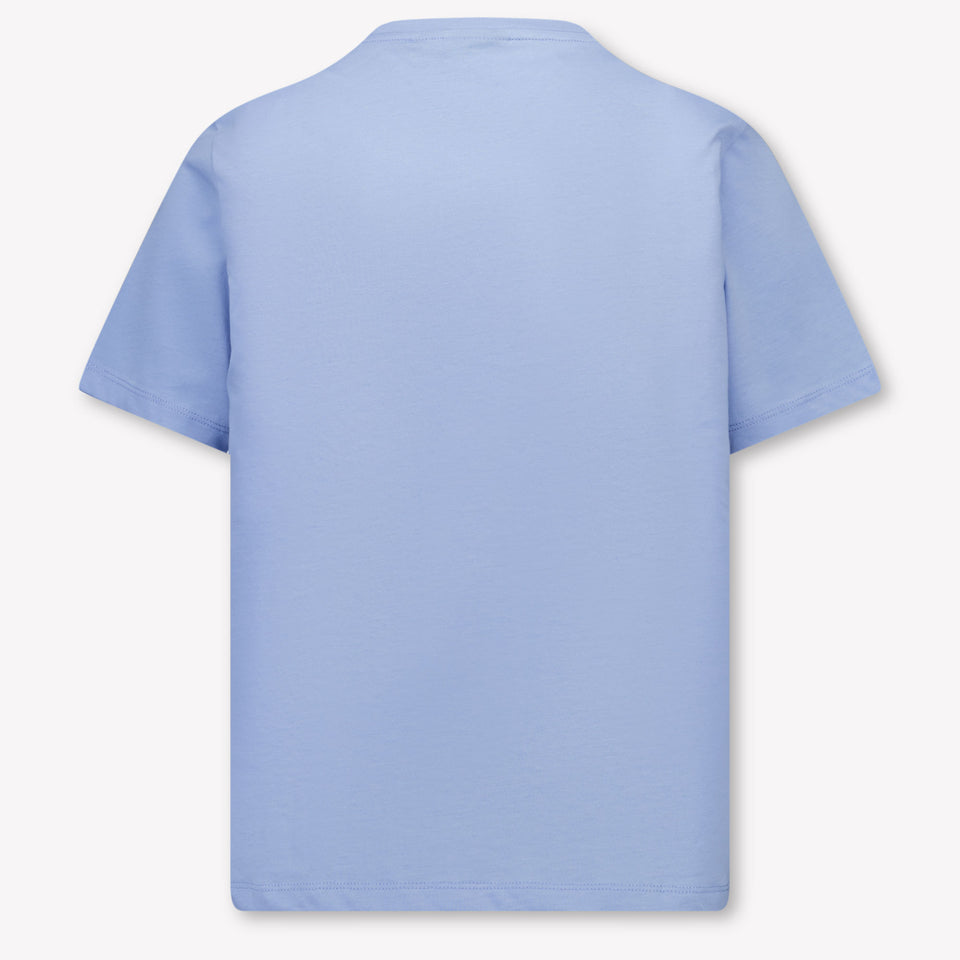 EA7 Kids Boys T-Shirt In Light Blue