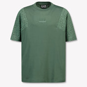 EA7 Kids Boys T-Shirt In Army
