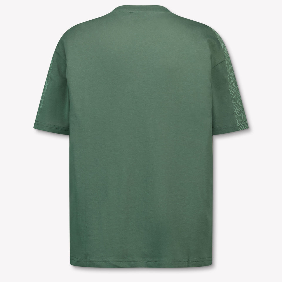 EA7 Kids Boys T-Shirt In Army