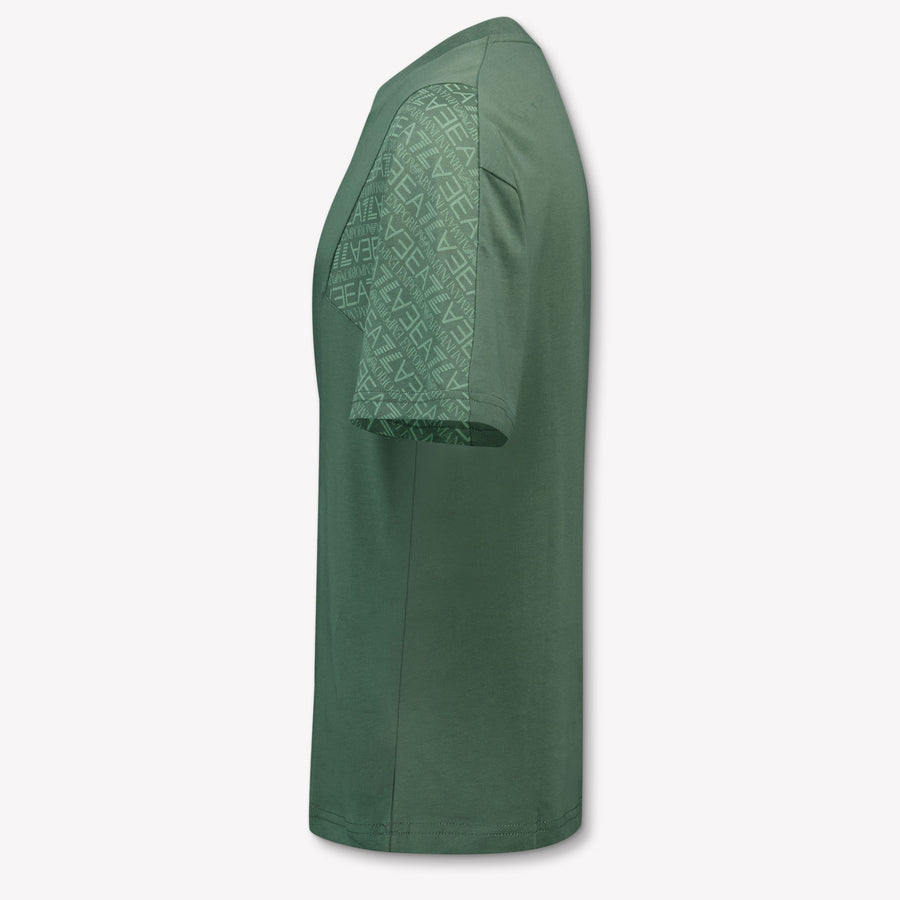 EA7 Kinder Jongens T-Shirt In Army