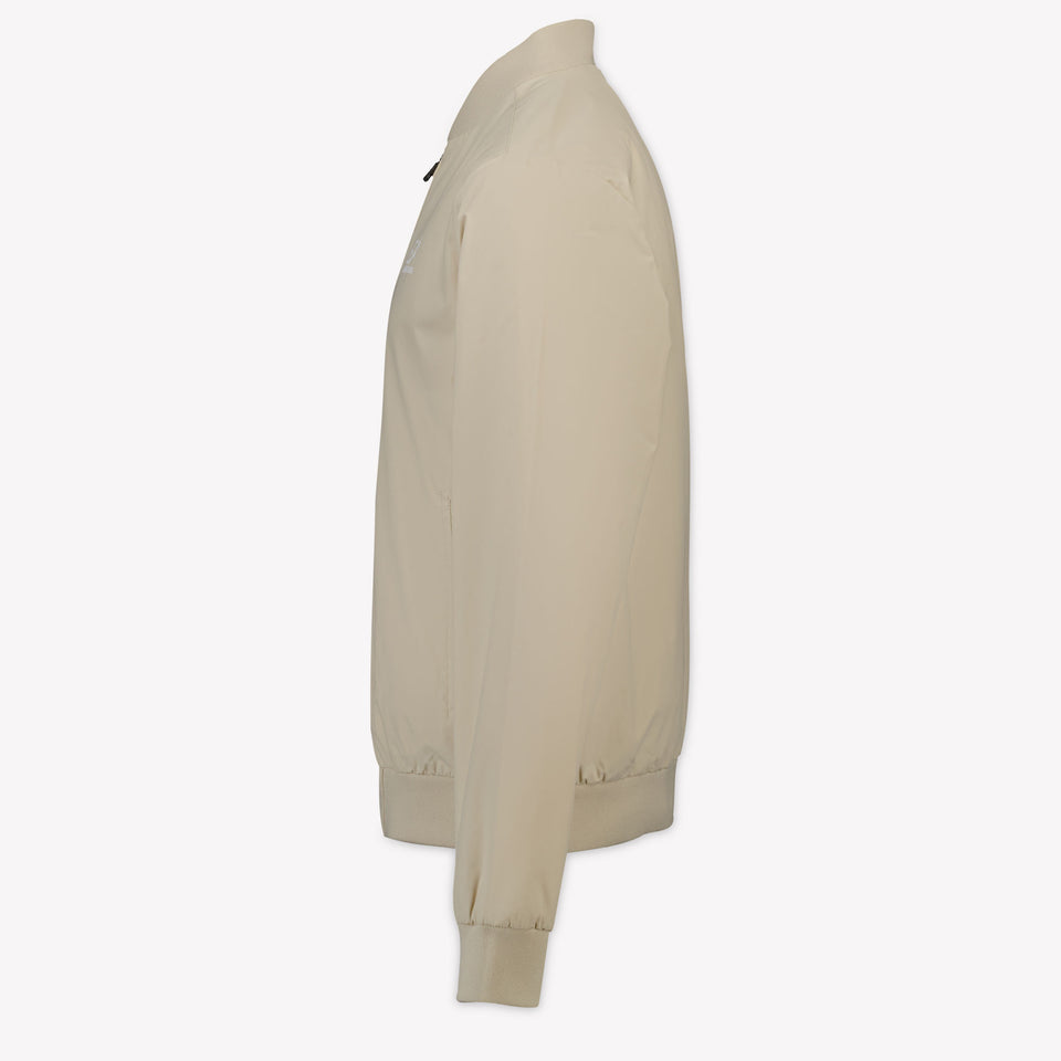 EA7 Kids Boys Summer jacket In Beige