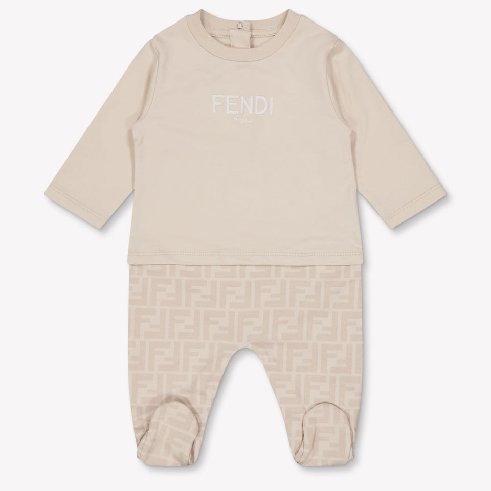 Fendi Baby Unisex Boxpakje In Beige