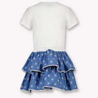 Twinset Kids Girls Dress In White