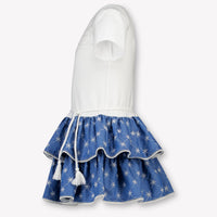 Twinset Kids Girls Dress In White