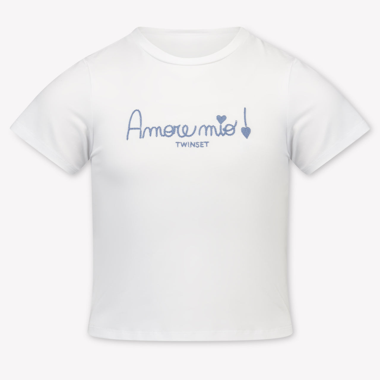 Twinset Kinder Meisjes T-Shirt In Wit