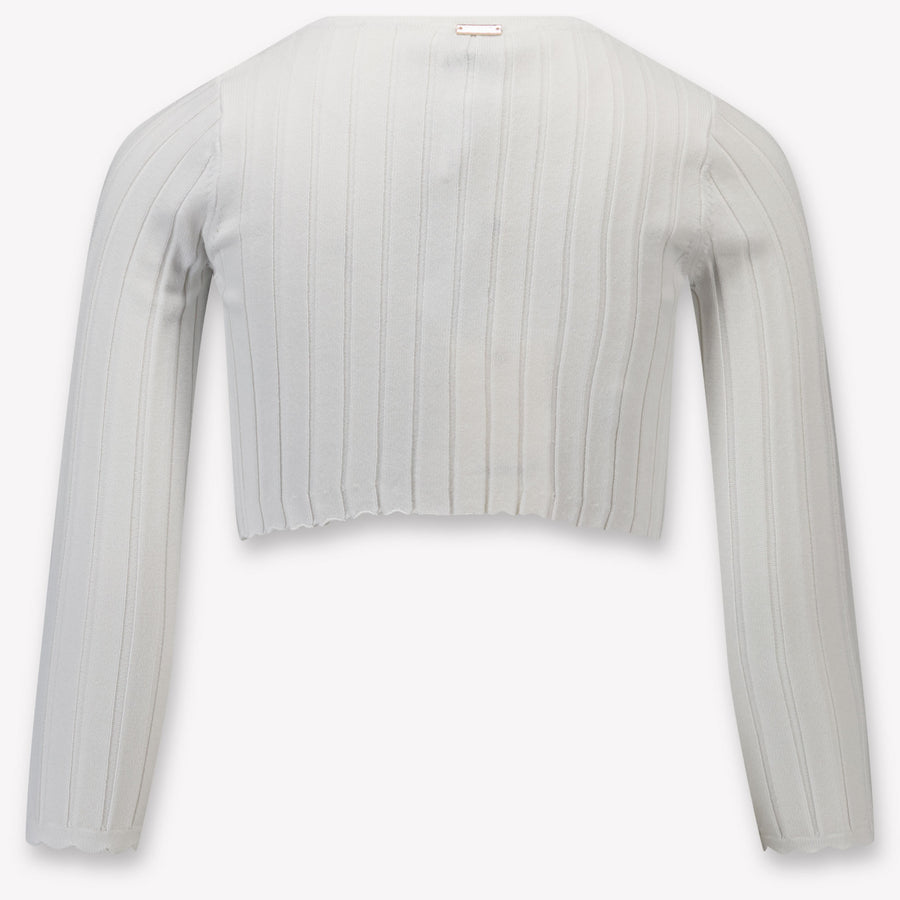Twinset Kinder Meisjes Vest In Wit