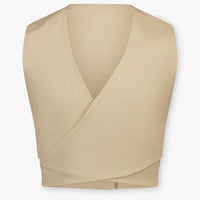 Twinset Kids Girls T-Shirt In Beige