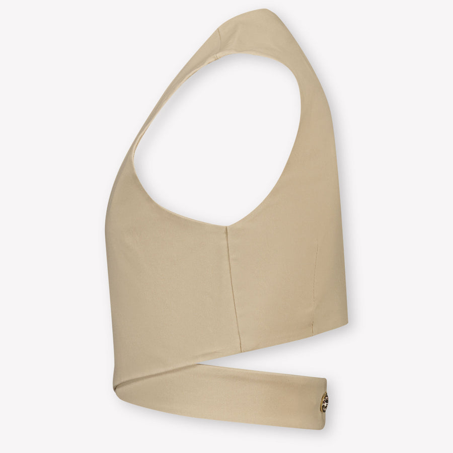 Twinset Kids Girls T-Shirt In Beige