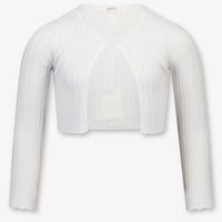 Twinset Kinder Meisjes Vest In Wit