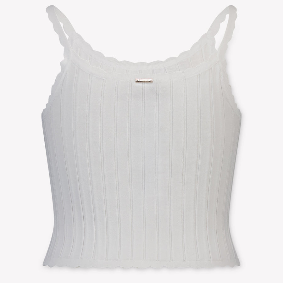 Twinset Kinder Meisjes T-Shirt In Wit