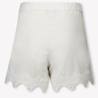 Twinset Kids Girls Shorts In White