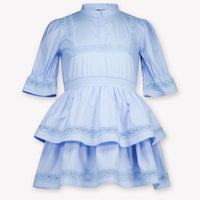 Twinset Kinder Meisjes Jurk In Licht Blauw