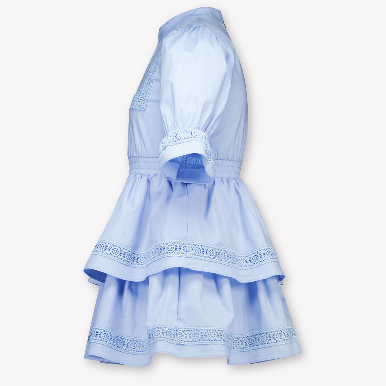 Twinset Kinder Meisjes Jurk In Licht Blauw