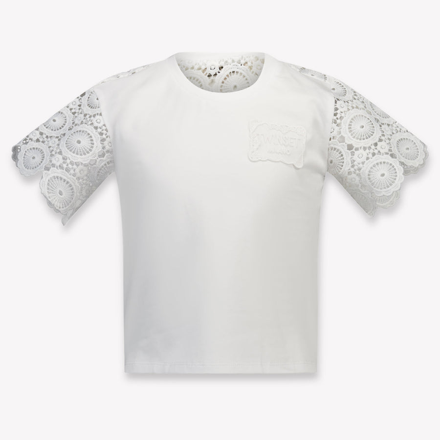 Twinset Kids Girls T-Shirt In White