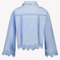 Twinset Kinder Meisjes Blouse In Licht Blauw