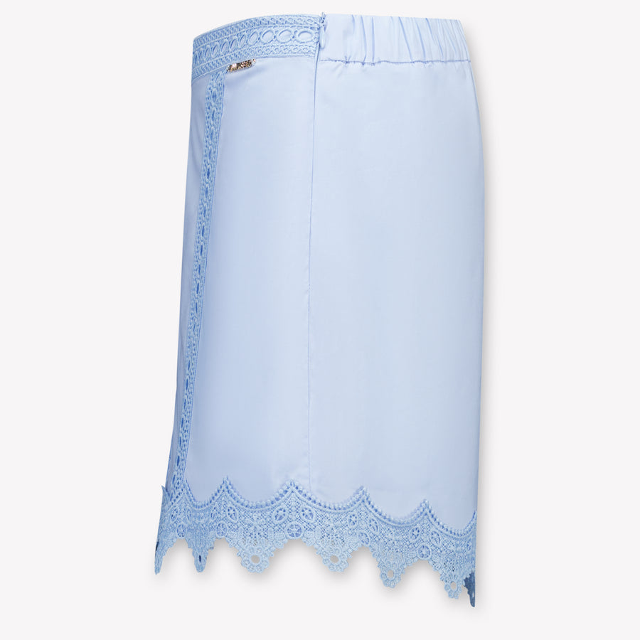 Twinset Kids Girls Shorts In Light Blue