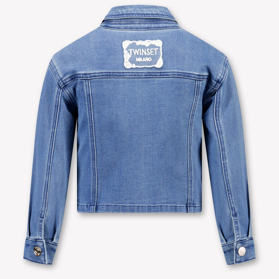 Twinset Kinder Meisjes Spijkerjassen In Blauw