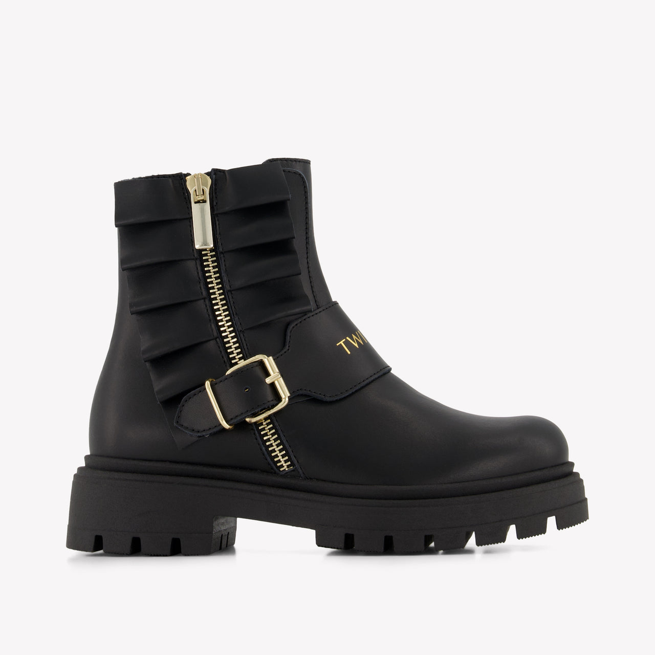 Twinset Girls Boots In Black