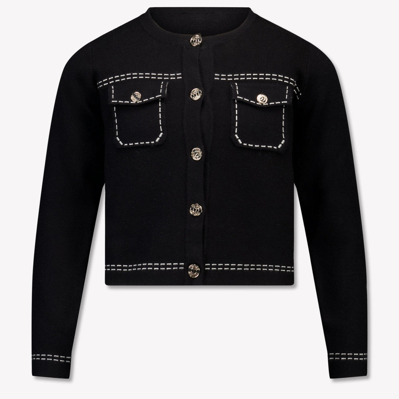Twinset Girls Cardigan in Black