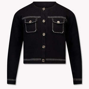 Twinset Girls Cardigan in Black
