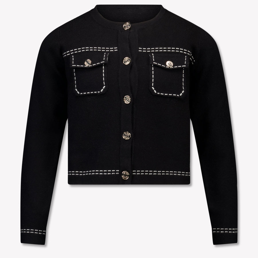 Twinset Girls Cardigan in Black