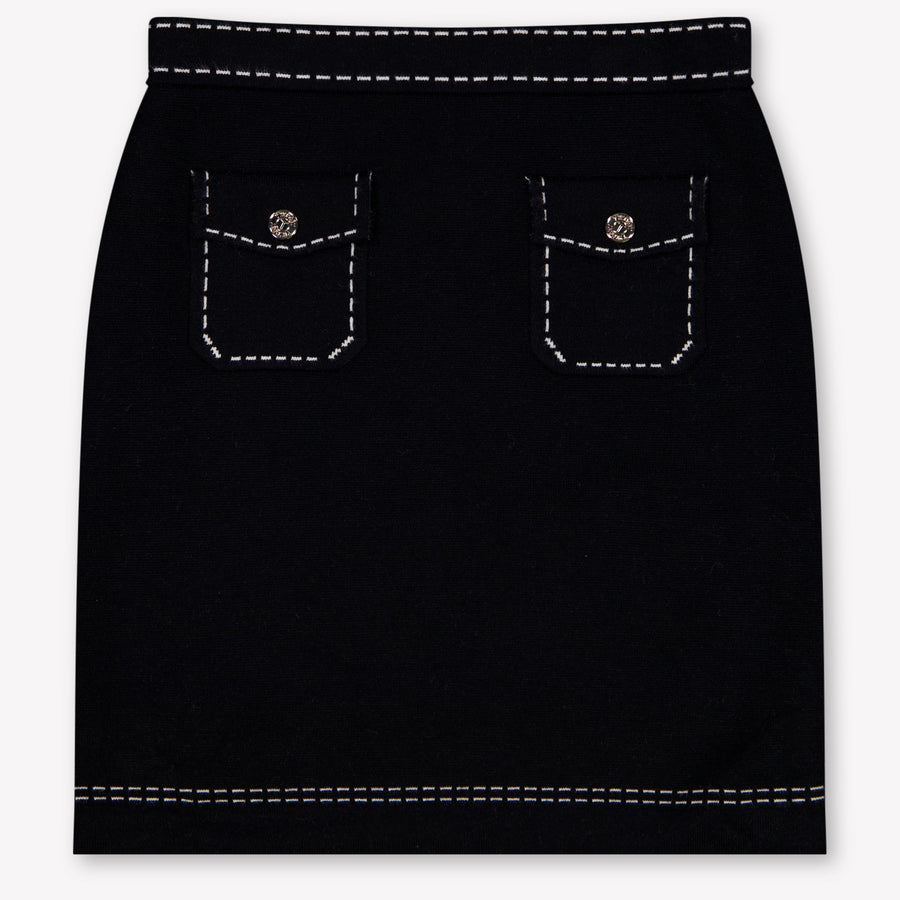 Twinset Kids Girls Skirt In Black