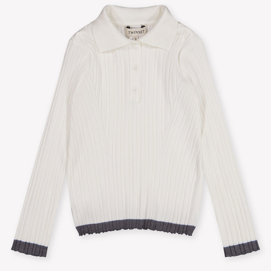 Twinset Kids Girls Sweater In OffWhite