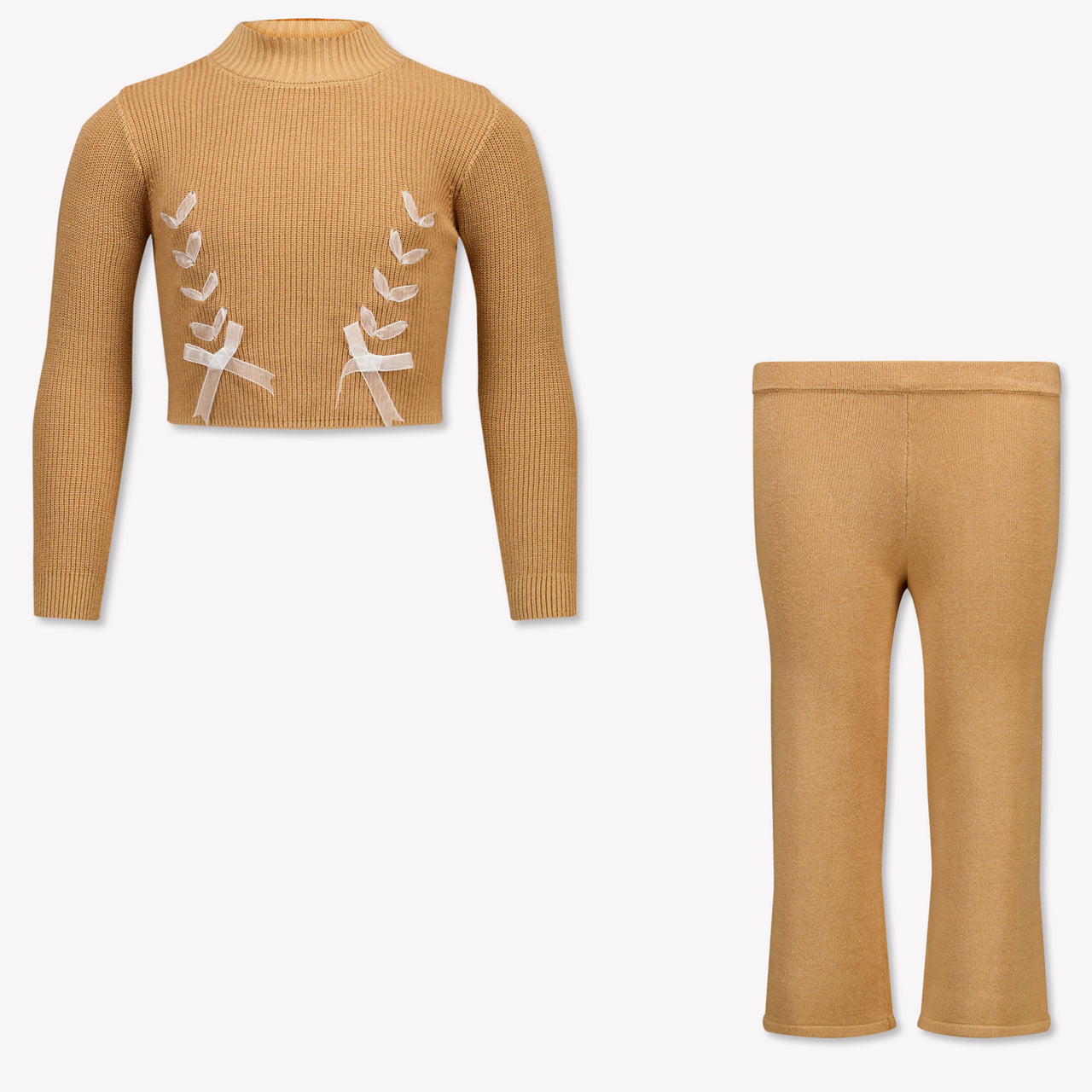 Twinset Kinder Meisjes Setje In Beige