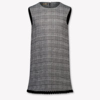 Twinset Kids Girls Dress In Black