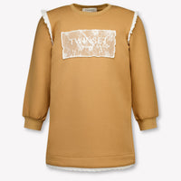 Twinset Girls Dress in Beige