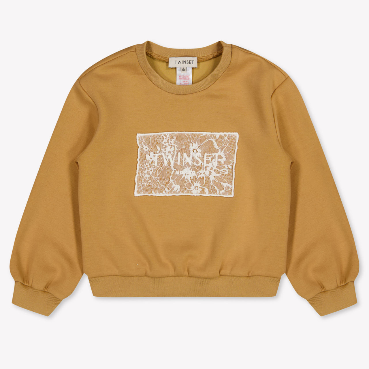 Twinset Kids Girls Sweater In Beige
