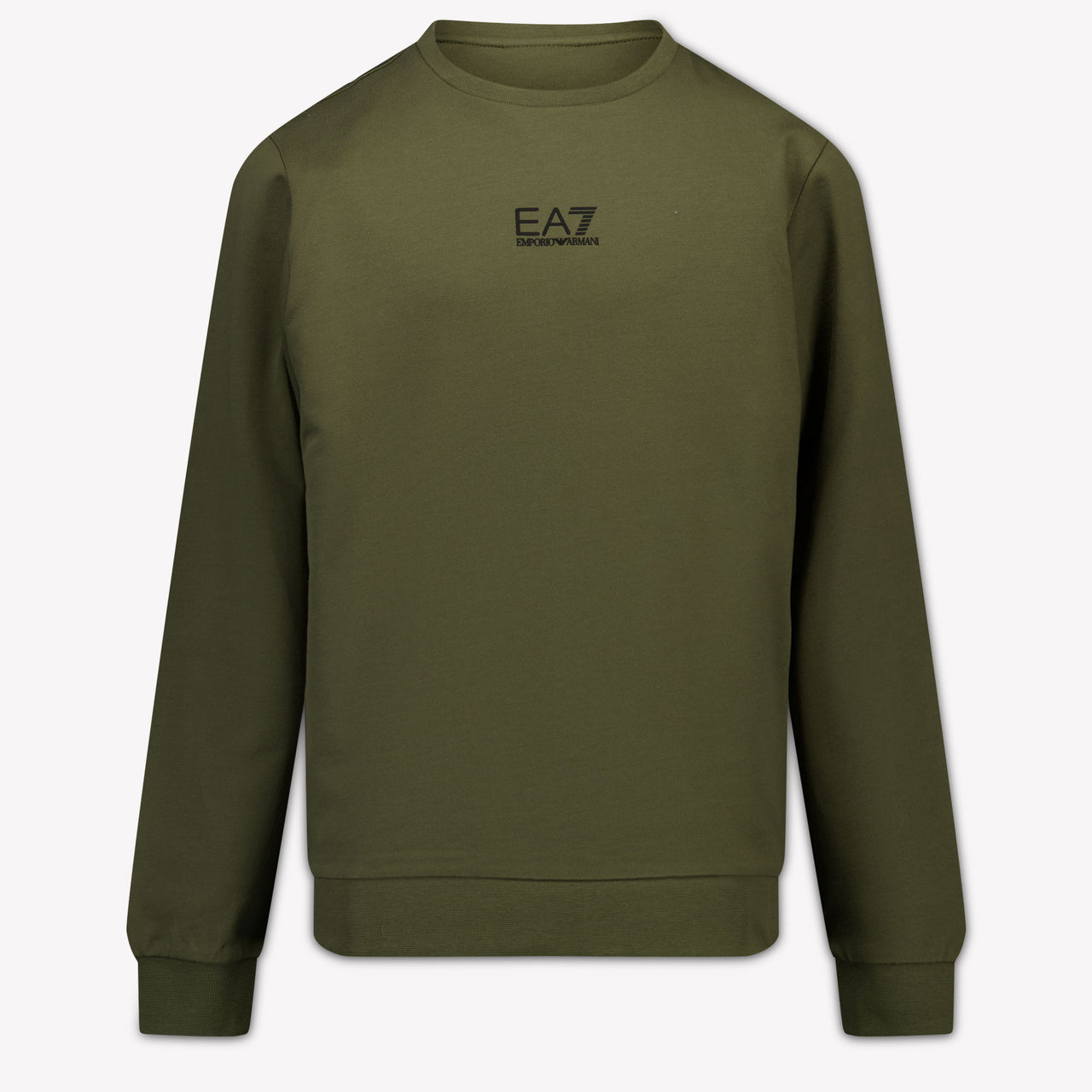 EA7 Kids Boys Sweater In Army