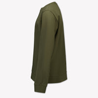 EA7 Kids Boys Sweater In Army