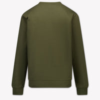 EA7 Kids Boys Sweater In Army