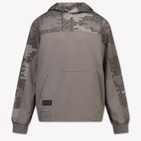 EA7 Kids Boys Sweater In Light Gray