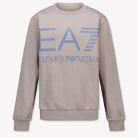 EA7 Boys Sweater in Light Grey