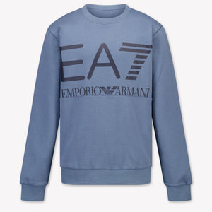 EA7 Boys Sweater in Light Blue