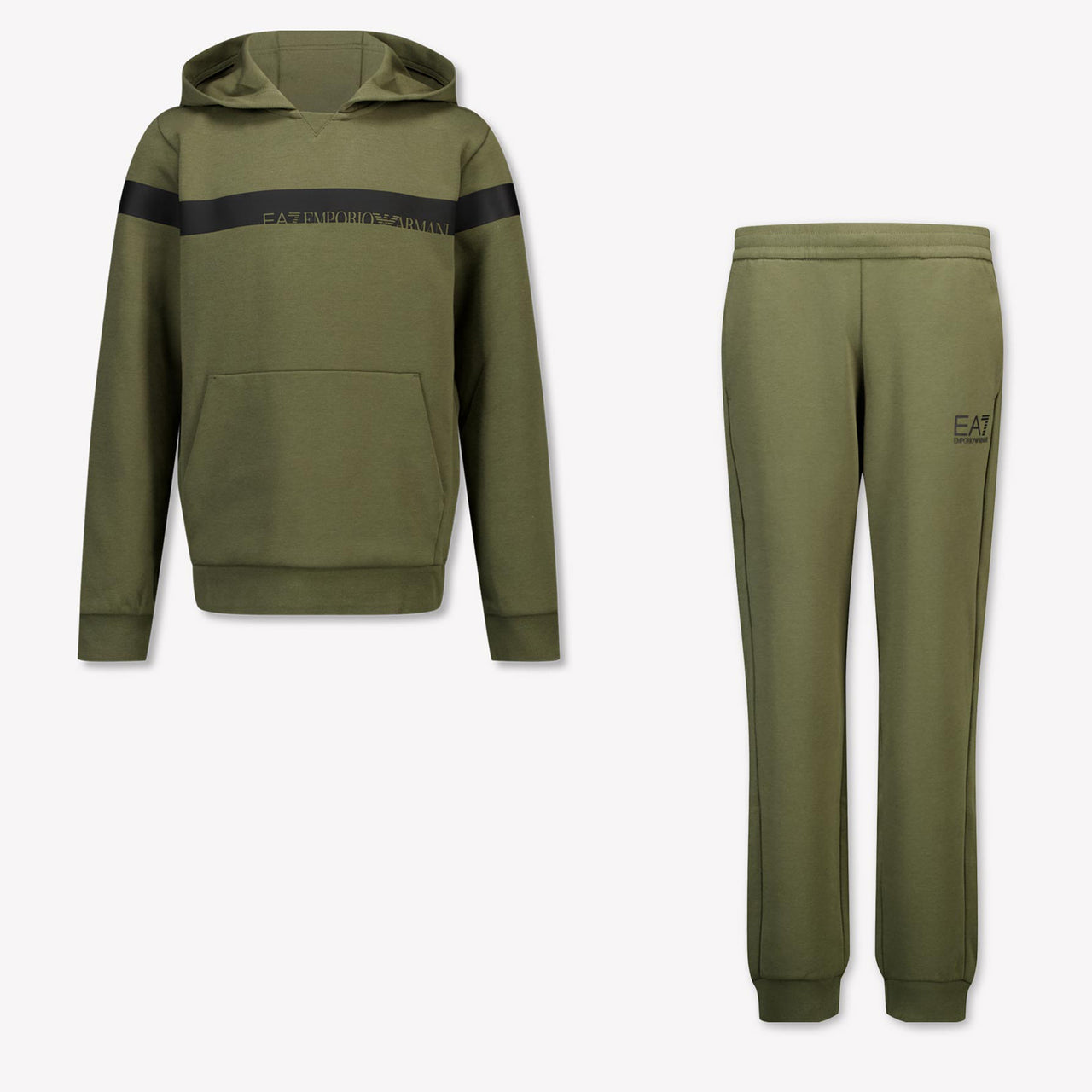 EA7 Kids Boys Jogging suit In Army