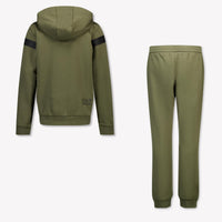 EA7 Kids Boys Jogging suit In Army