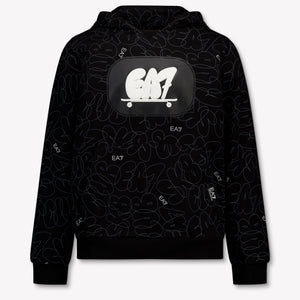 EA7 Kids Boys Sweater In Black