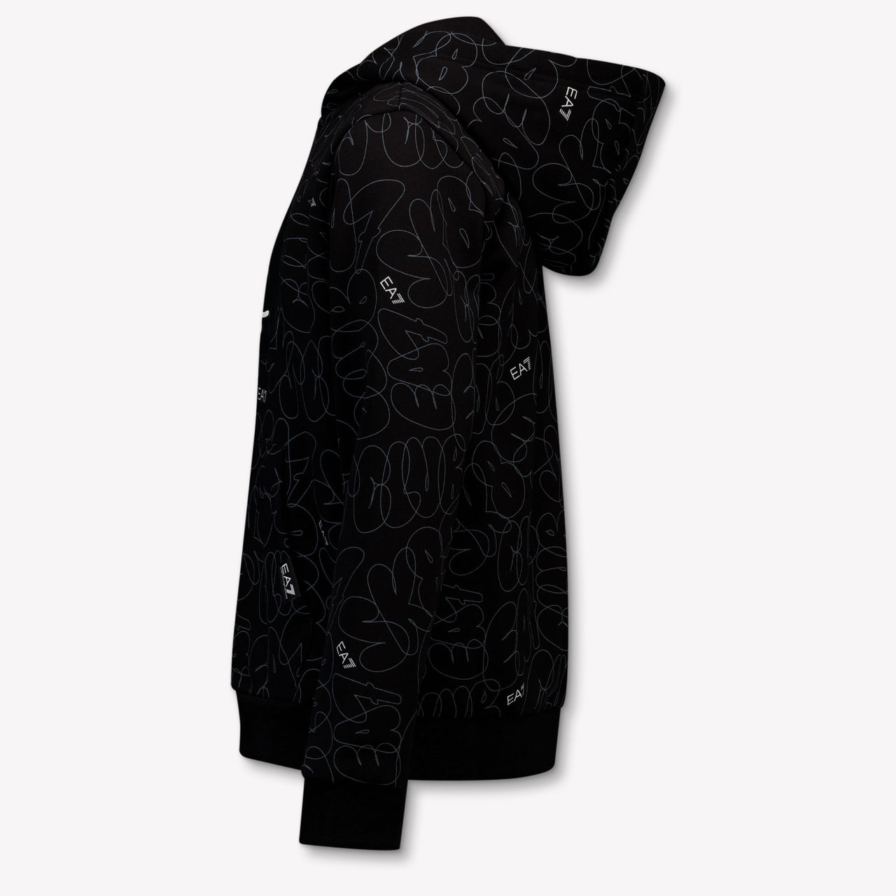 EA7 Kids Boys Sweater In Black